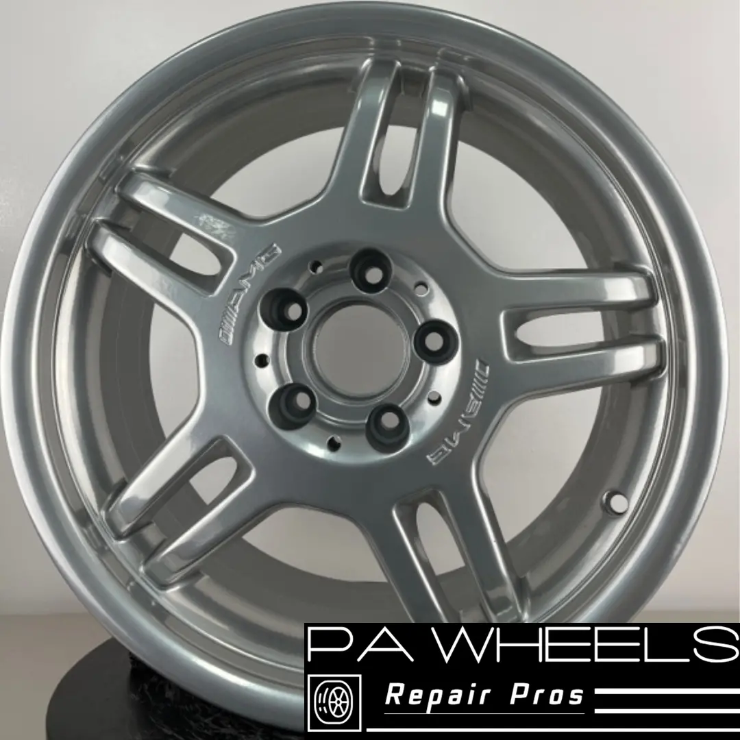 Mercedes Slk32 C32 2002-2004 17" Factory Oem Rear Wheel Rim 65263 A1704012102 1