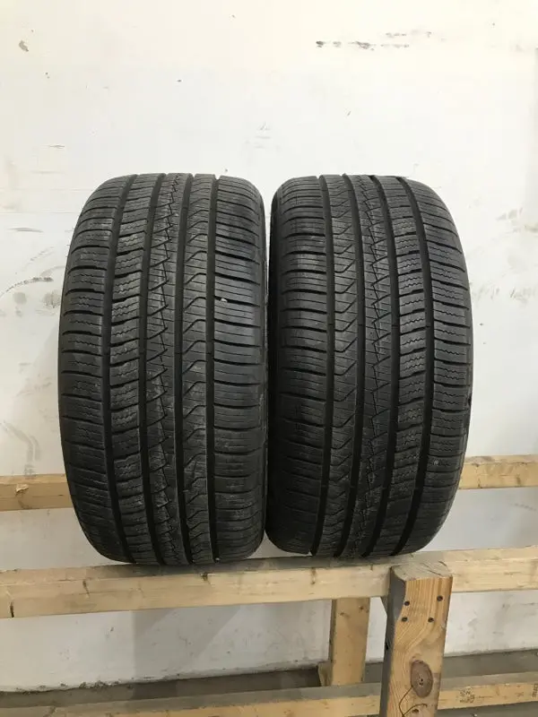 Set Of 2 Tires Pirelli Pzero All Season Plus Size 255/35/18 1