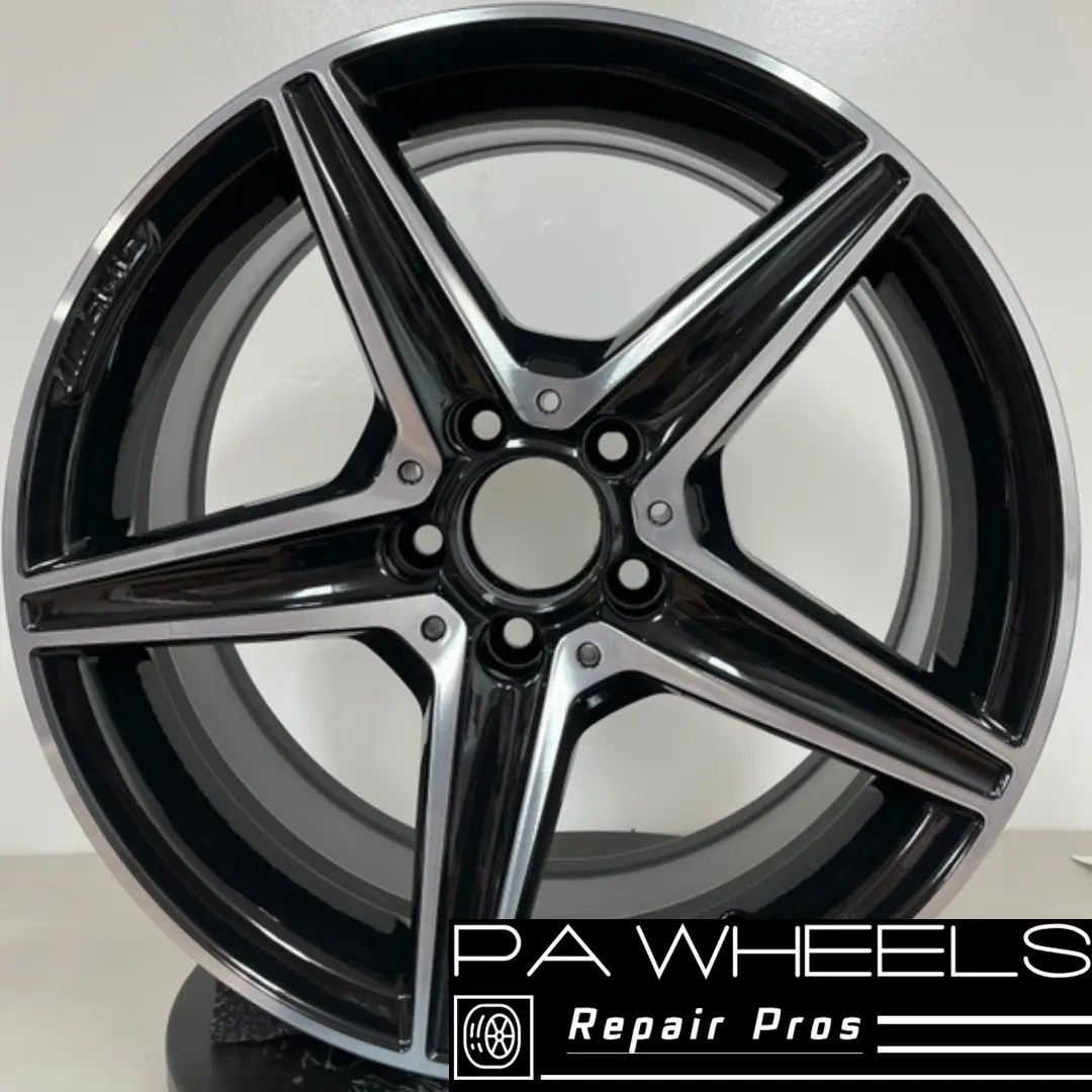 Mercedes C-Class 2015-2018 18" Factory Oem Front Amg Wheel Rim 85372 A2054011100 1