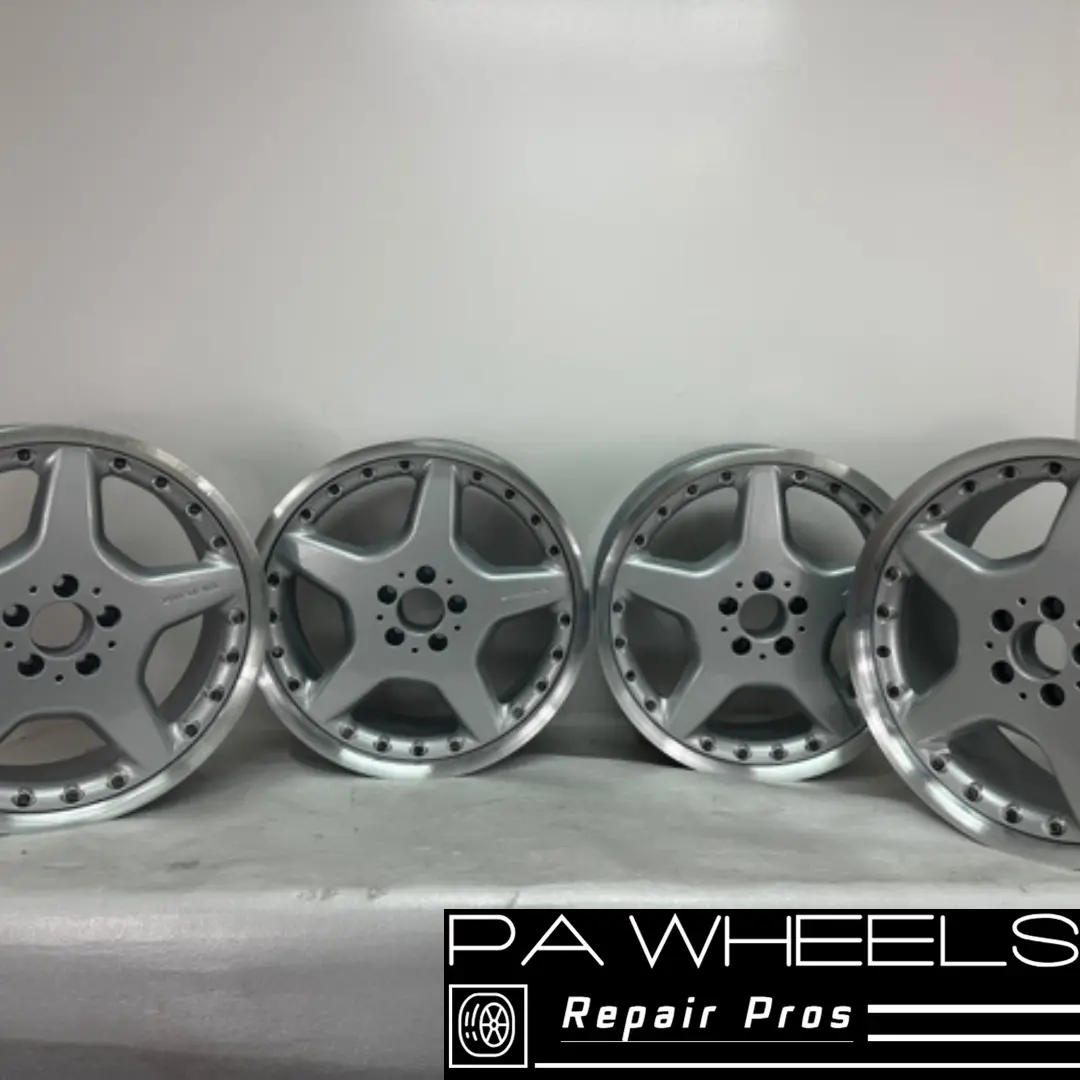 Set Of 4 Mercedes Cl & S Class 2000-2006 19" Factory Oem Amg Wheel Rims 1