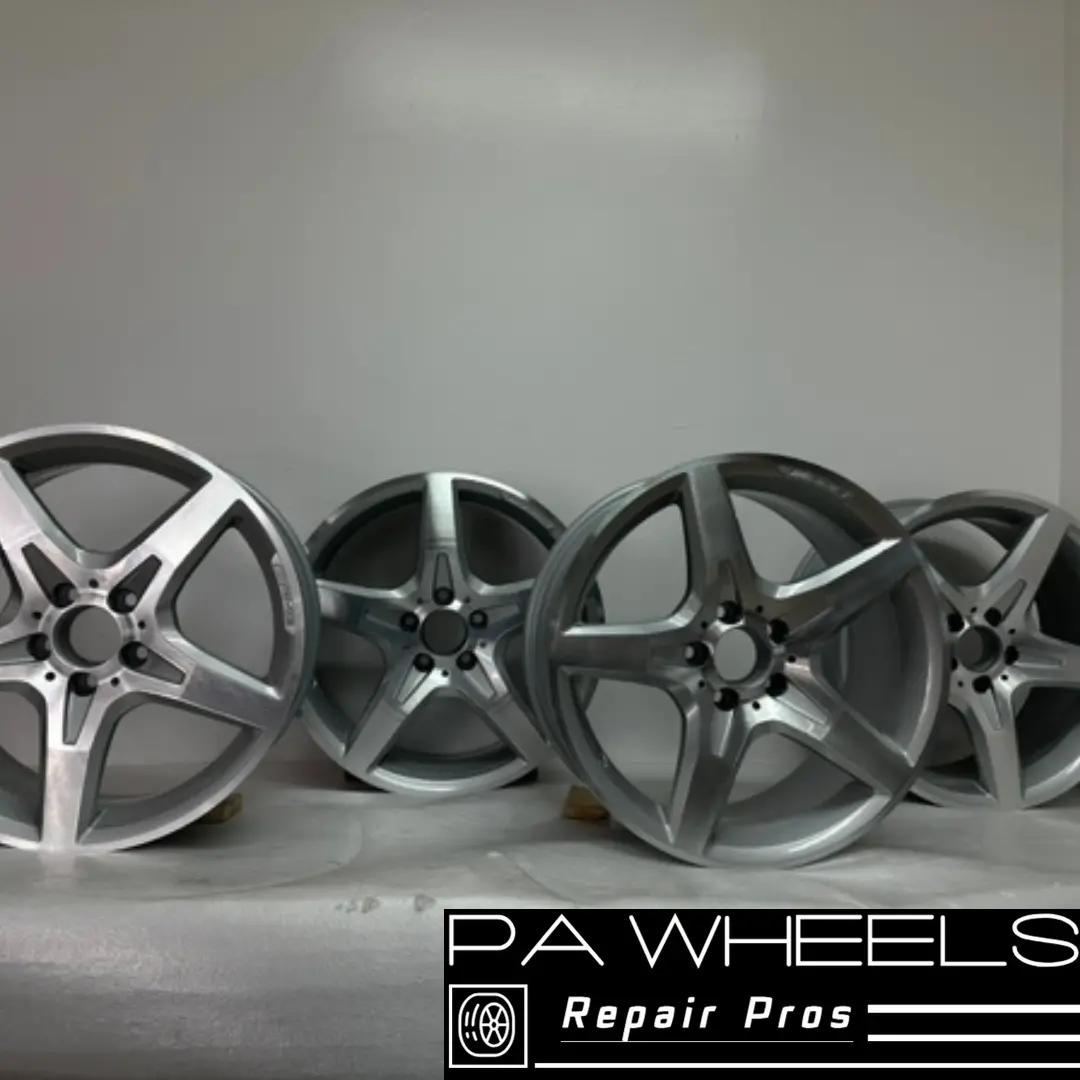 Set Of 4 Mercedes Slk-Class 2012-2016 18" Factory Oem Wheels Rims 85248 85249 1