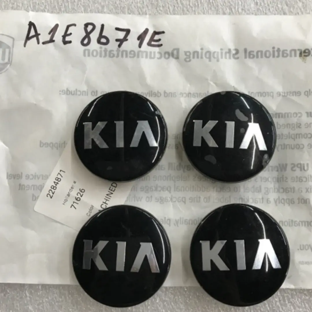 Set Of 4 Kia Wheel Center Caps Sportage Optima Rio Soul 529603W200 A1e8b71e 1