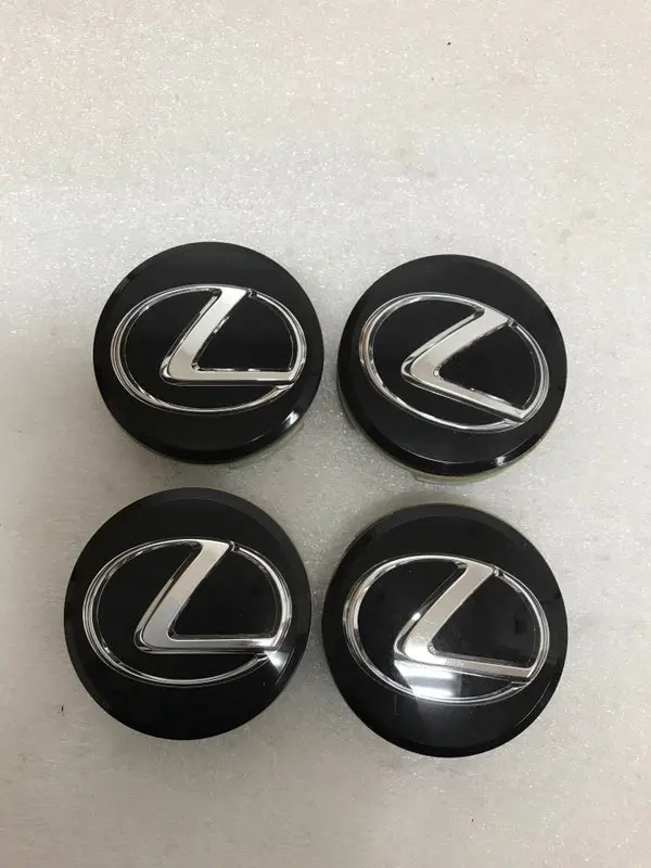 Set Of 4 Lexus Black 62Mm Center Caps 71A104-0010 Dad08ab5 1