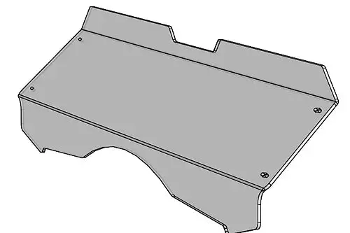 Demi Pare-Brise / Half Windshield, Commander 1