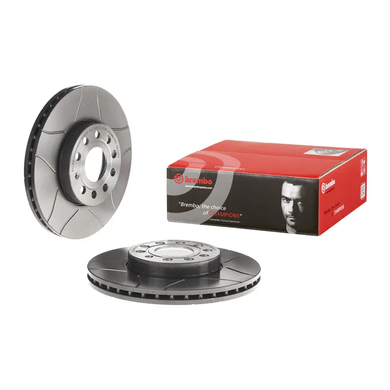 Brembo Audi/Vw/Skoda 285Mmx25mm Front Max Premium Uv Coated Oe Equivalent Rotor 1