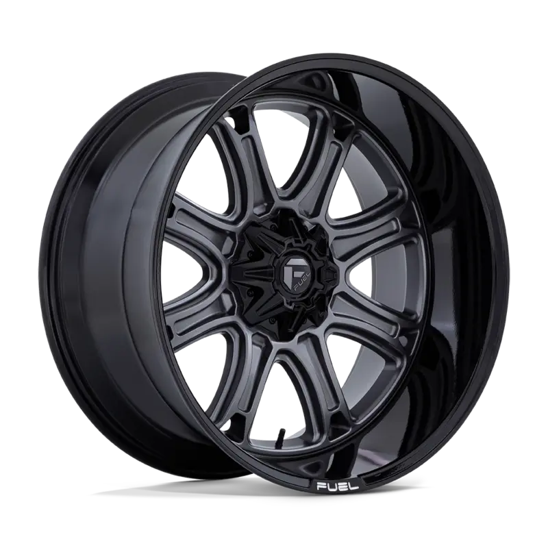 Fuel Darkstar Matte Gunmetal With Blk Lip | 20X10 6X135/6X139.7 -18 106.1Mm -Text Us For Clearance Pricing*** 1