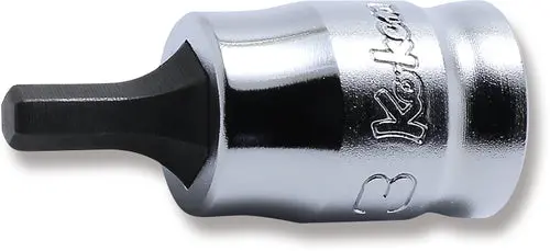 1/4 Sq. Dr. Bit Socket  4Mm 6 Point Length 25Mm Z-Series 1