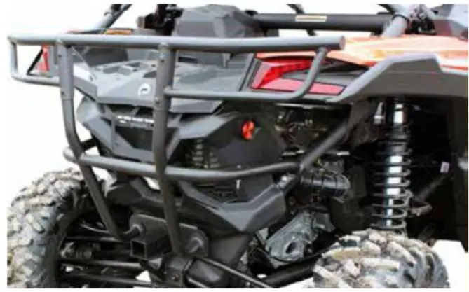Pare Choc Arrière  / Can Am Maverick X3 1