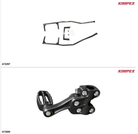 Kit De Protecteurs D'aile - Noir, Honda Rancher 420 2014-17, 19 1