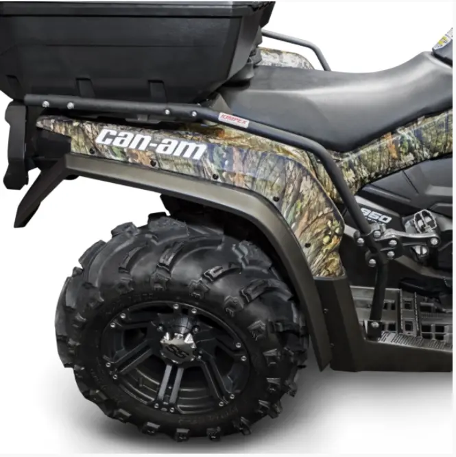 Kit De Protecteurs D'aile - Noir, Can-Am Outlander Max 500 2007-12, 16 2