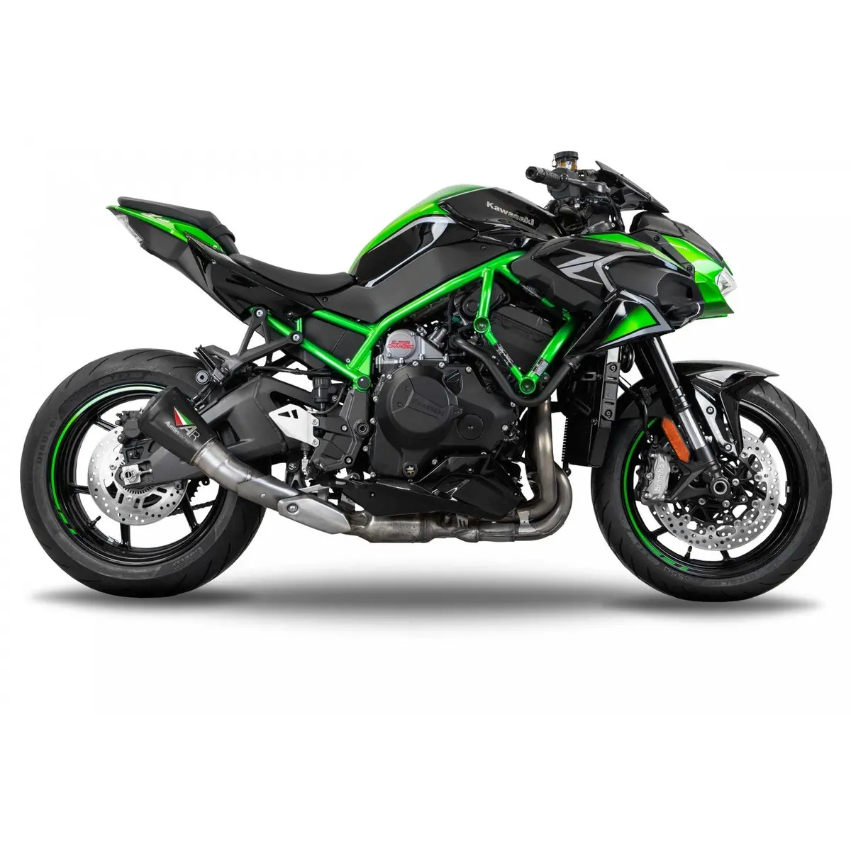 Austin Racing V3 Slip-On Exhaust For 2020+ Kawasaki Ninja Z H2 – Lightweight Performance Upgrade 1
