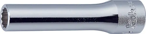 1/4 Sq. Dr. Socket  5.5Mm 12 Point Length 50Mm 1