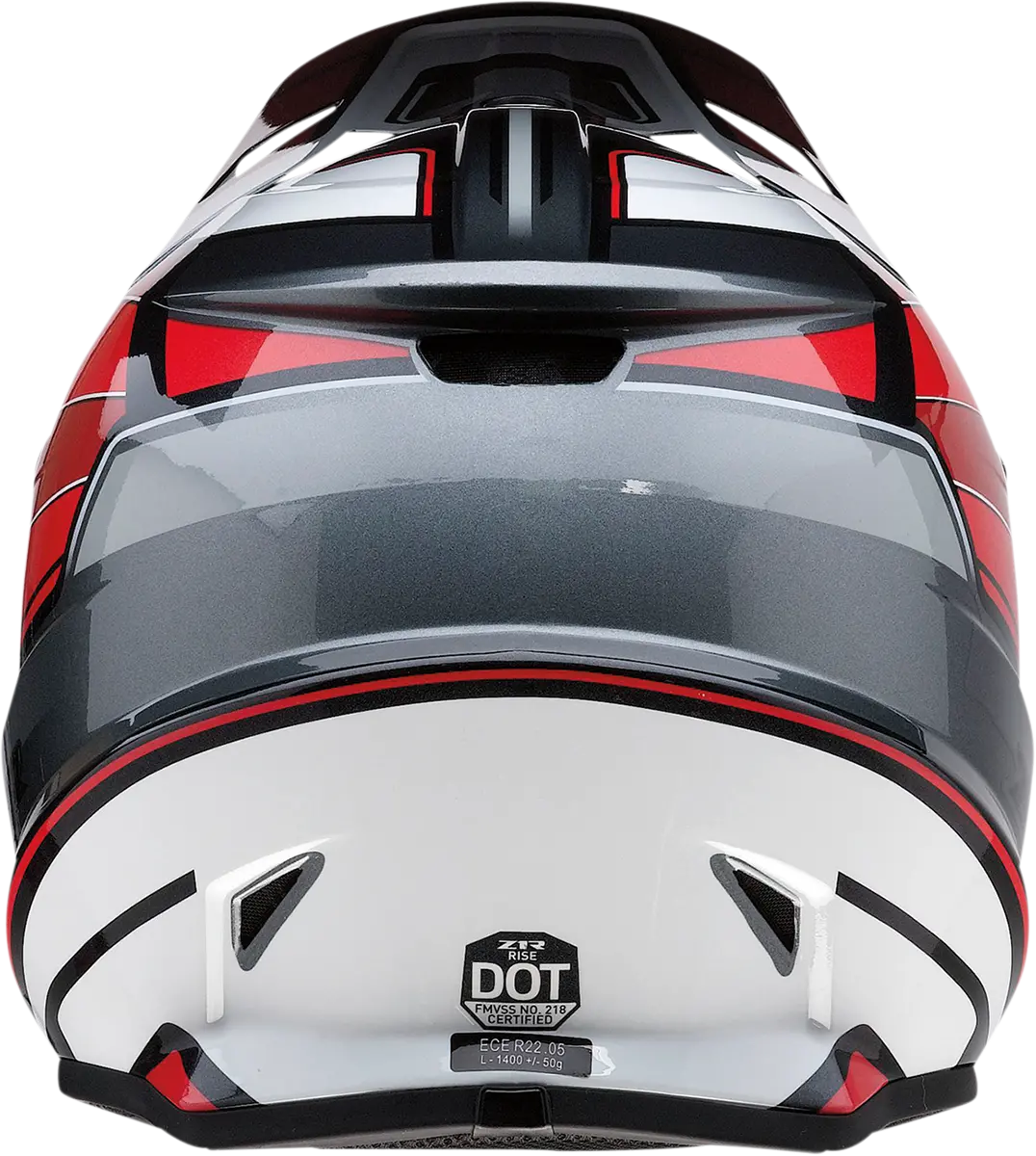 Z1R Rise Helmet - Mc - Red/Gray - Medium 0110-7210 1