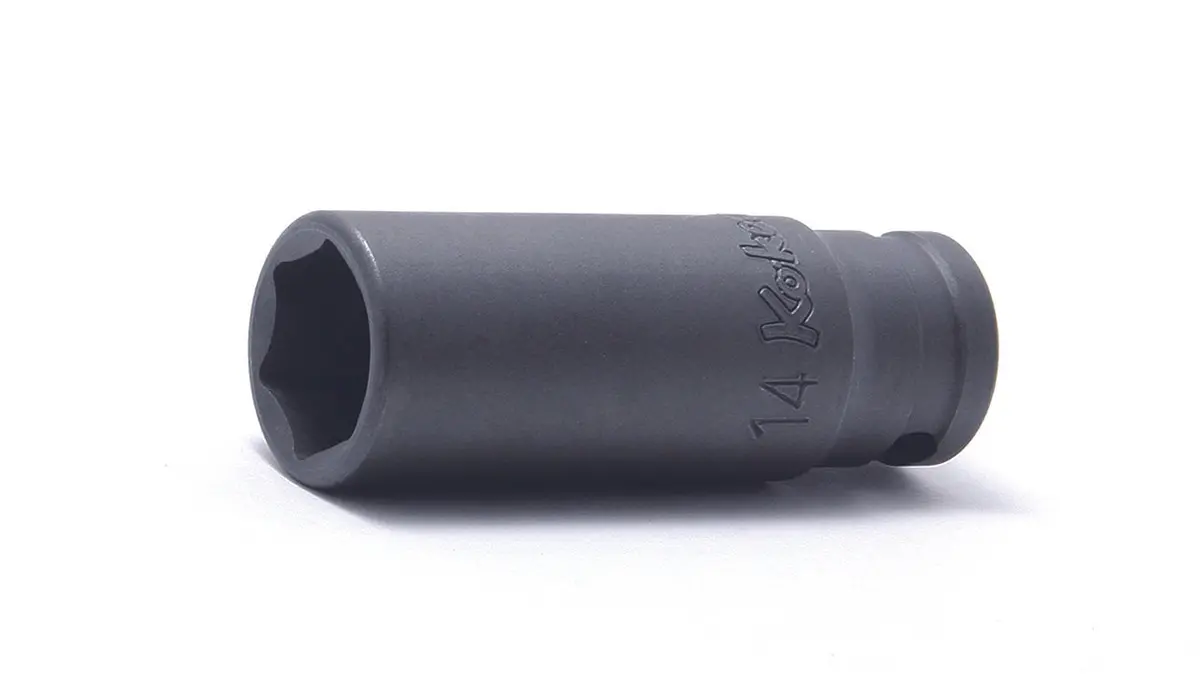 3/8 Sq. Dr. Socket  7/16 6 Point Length 55Mm 1