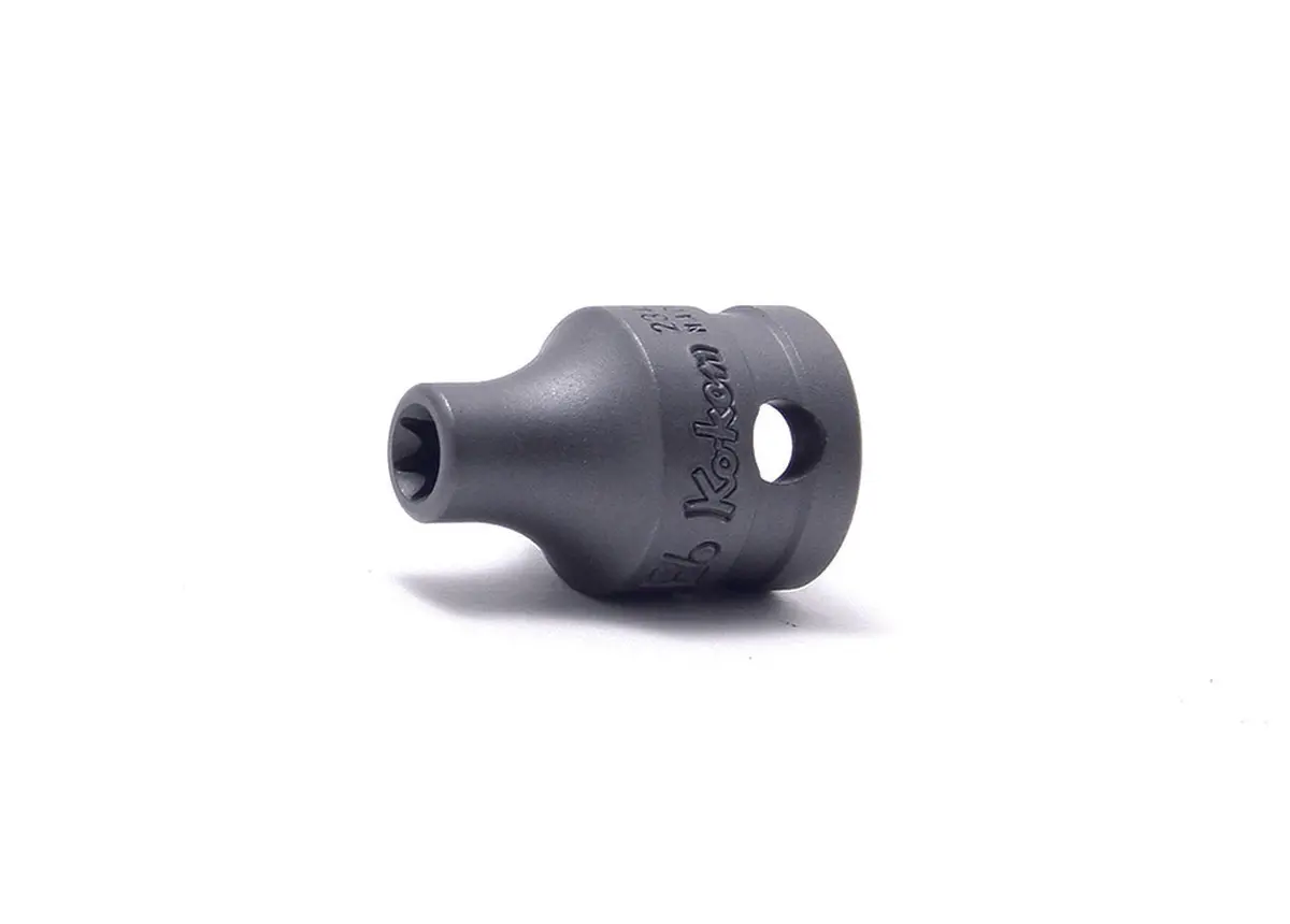 3/8 Sq. Dr. Industrial Torxâ® E5 Socket - Length 26Mm 1