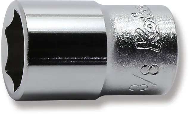 1/4 Sq. Dr. Socket  5/16 6 Point Length 22Mm 1