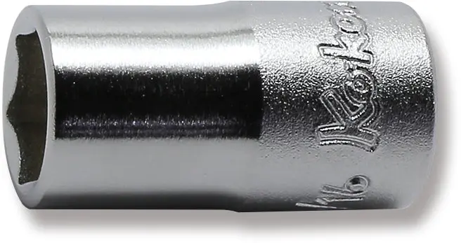 1/4 Sq. Dr. Socket  5/32 6 Point Length 22Mm 1