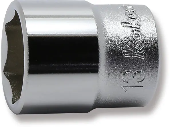 1/4 Sq. Dr. Socket  14Mm 6 Point Length 24Mm 1