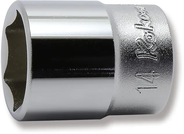 1/4 Sq. Dr. Socket  3Mm 6 Point Length 22Mm 1