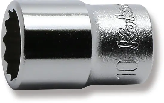 1/4 Sq. Dr. Socket  11Mm 12 Point Length 22Mm 1