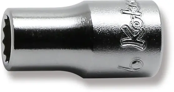 1/4 Sq. Dr. Socket  7Mm 12 Point Length 22Mm 1