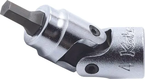 1/4 Sq. Dr. Universal Bit Socket 5Mm Hex Length 40Mm 1