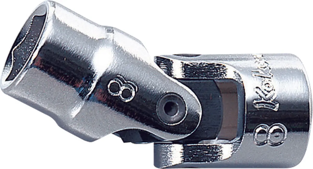 1/4 Sq. Dr. Universal Socket  10Mm 6 Point Length 35Mm 1