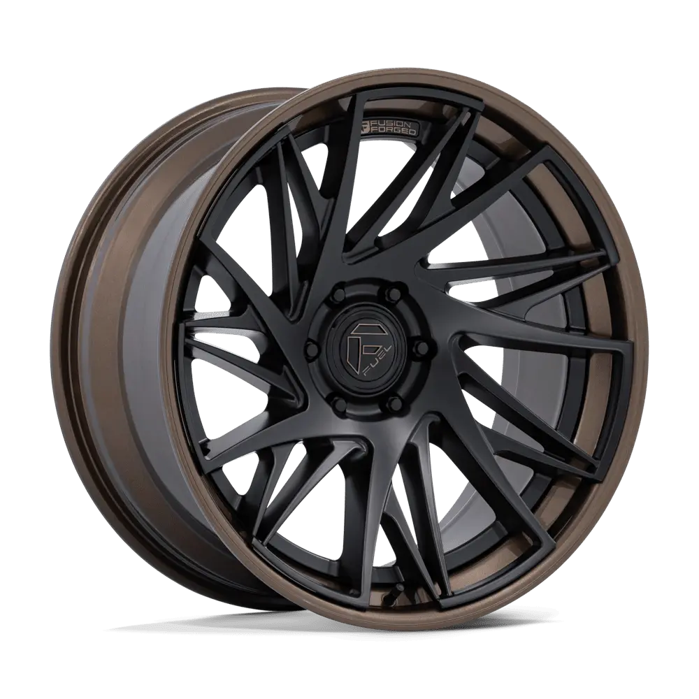 Fuel Dynamo 20X9 +1 6X139.7 106 Matte Black W/ G-Bronze Lip * Text For Clearance Price *** 1