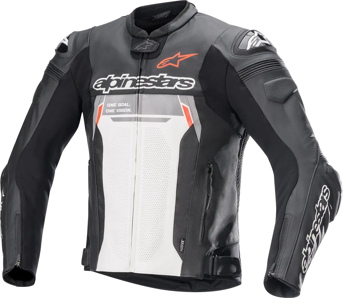 Alpinestars Missile Ignition V2 Motorcycle Jacket – Black/White, Us Size 40 (Eu 50) 1