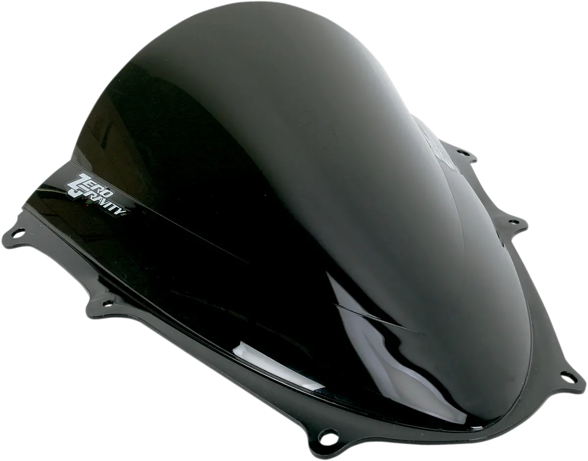 Zero Gravity Double Bubble Windscreen – Dark Smoke Tint, Fits Suzuki Gsx-R1000 (2016–2019) 1