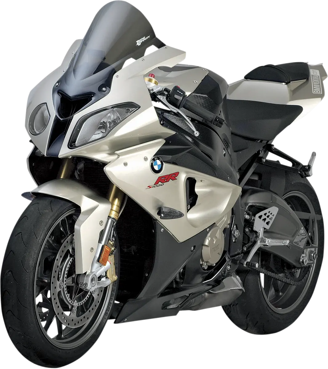 Zero Gravity Double Bubble Smoked Windscreen For Bmw S1000Rr (2016–2021, Part #16-810-02) 1