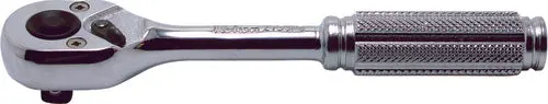 1/4 Sq. Dr. Ratchet Handle  20 Teeth  Length 115Mm  Polished Handle 1