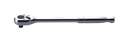1/4 Sq. Dr. Ratchet Handle  20 Teeth Push Button Length 115Mm  Polished Handle 1