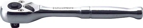 1/4 Sq. Dr. Ratchet Handle  20 Teeth Short Length 75Mm 1