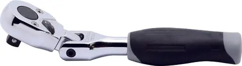 3/8 Sq. Dr. Ratchet Handle  24 Teeth Flexible Head Length 120Mm  Plastic Handle 1