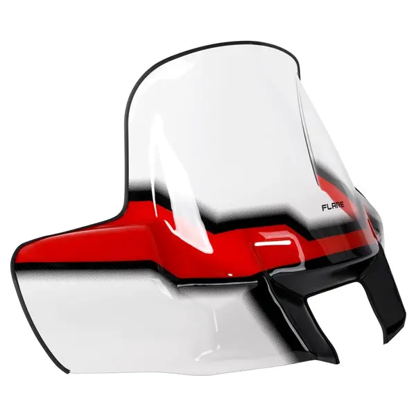Pare-Brise Fixe Clr/Rg Honda Kimpex 2
