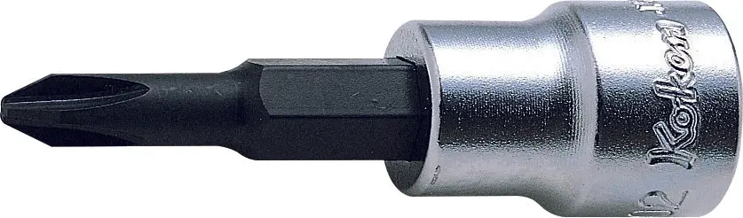 3/8 Sq. Dr. Bit Socket  Ph4  Length 60Mm 1