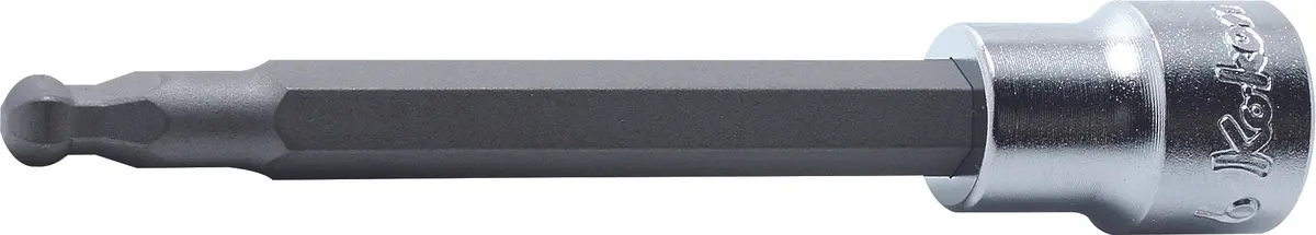 3/8 Sq. Dr. Bit Socket  5Mm Ballpoint Hex Length 120Mm 1