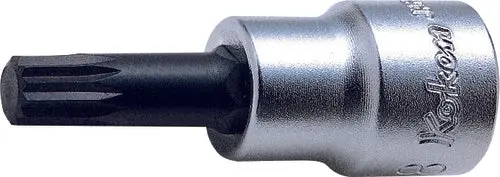 3/8 Sq. Dr. Round Shank Torxâ® T20 Bit Socket - Length 100Mm 1