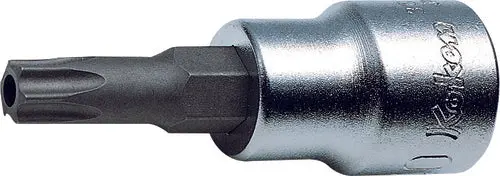3/8 Sq. Dr. Tamper-Resistant Torxâ® T45h Bit Socket - Length 160Mm 1
