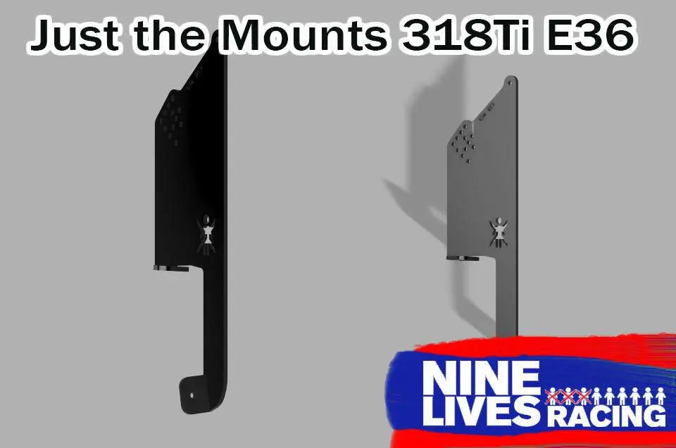318Ti Mounts ’90-00 E36 - Pylons Only 1