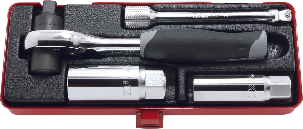 3/8 Sq. Dr. 17 Piece 6-Point Metric Socket Set  7-19Mm 1