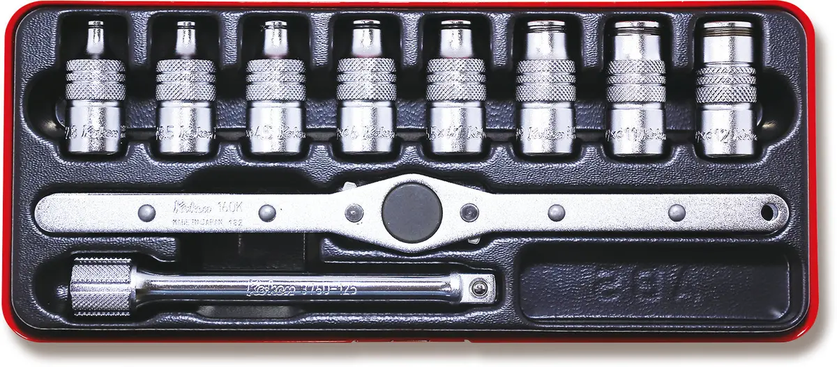 3/8 Sq. Dr. Tap Holder Set      10 Pieces 1