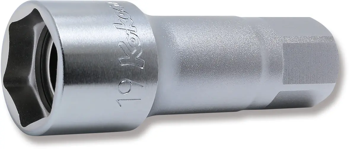 3/8 Sq. Dr. Spark Plug Socket  16Mm 6 Point Length 70Mm Rubber 1