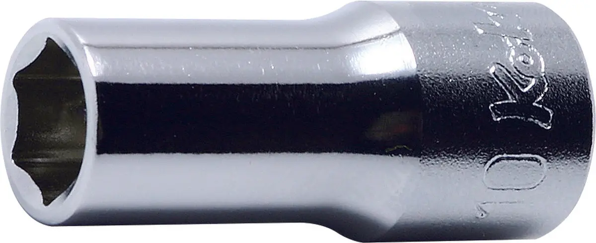 3/8 Sq. Dr. Socket  1/4 6 Point Length 40Mm 1