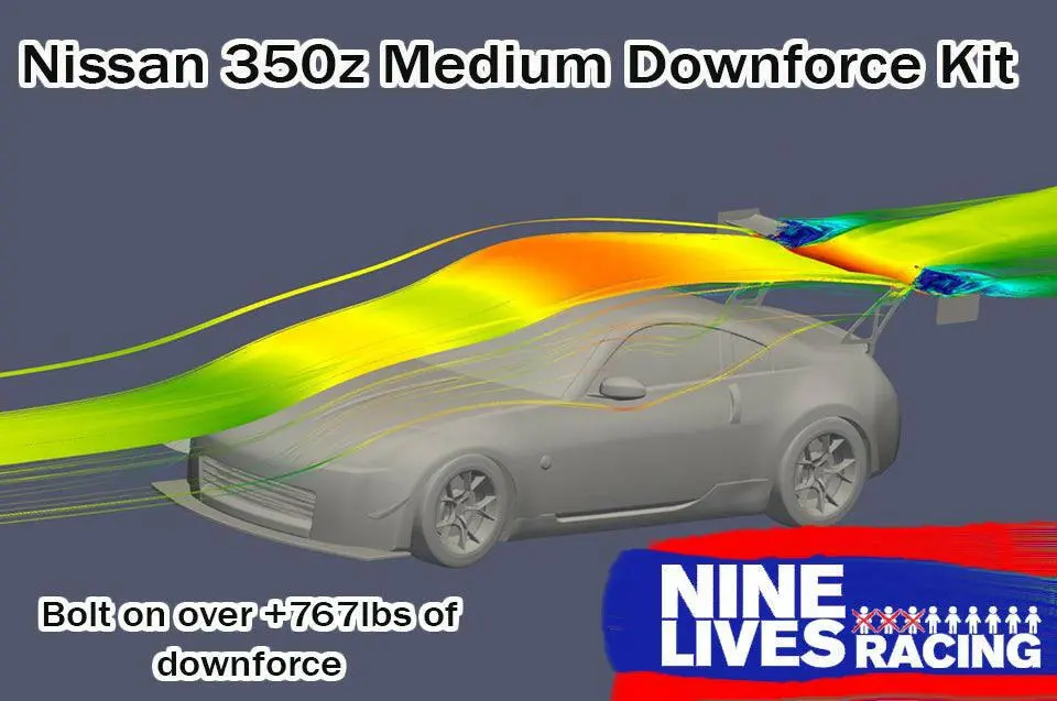 Nissan 350Z Medium Downforce Kit 03-2010 1