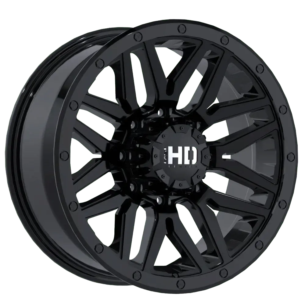 Fast Hd Menace Gloss Black 17X9 +15 8X180mm 125Mm 1