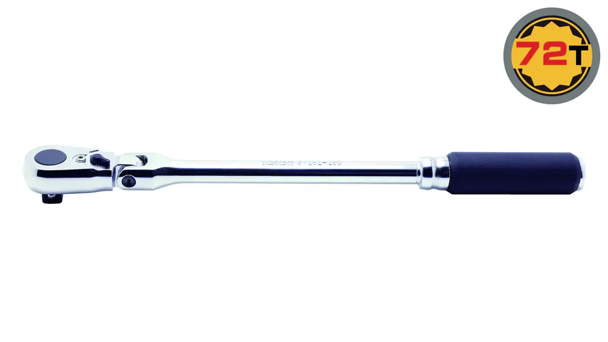 3/8" Sq.Dr. Ratchet Handle 72 Teeth Flexible Head Length 178Mm Quick Release Z-Series 1