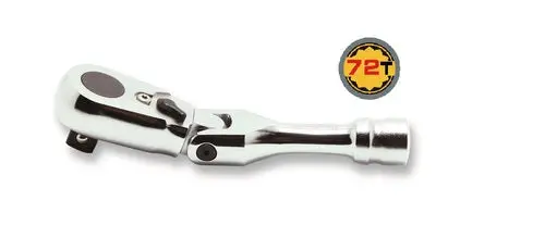 3/8" Sq.Dr. Ratchet Handle 72 Teeth Short, Flexible Head Length 100Mm Quick Release Z-Series 1