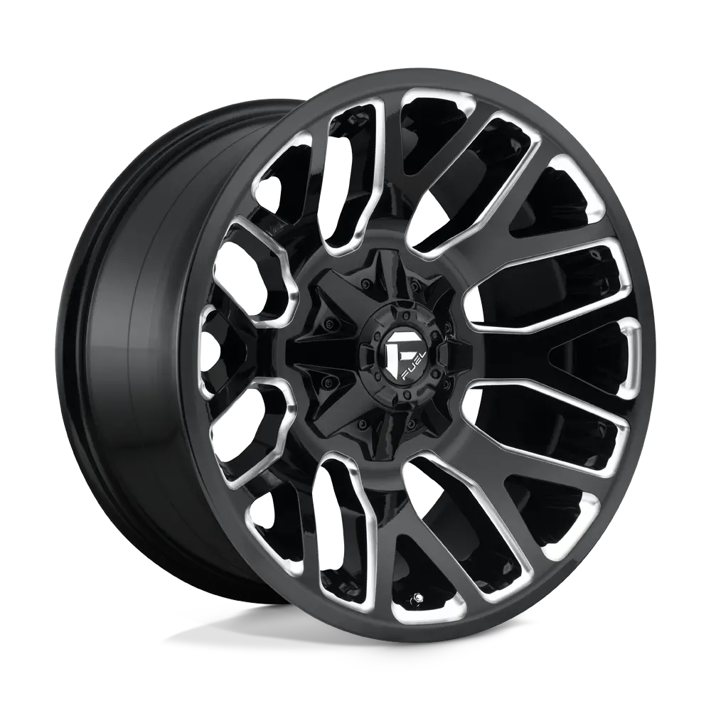 Fuel Warrior 20X9 6X135/6X139.7 +20 106.1 Gloss Black Milled ( Text Us For Blowout Pricing ) 1